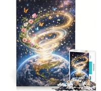 Puzzle da 1000 pezzi La tempesta della vita decorazione da parete regalo di compleanno compleanno e Natale 38x26cm
