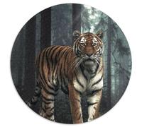 Puzzle da 1000 pezzi "La tigre nella foresta", puzzle impossibile per adulti, gioco creativo per famiglie e decorazioni per la casa, regalo di Natale perfetto per adolescenti, 67,5x67,5 cm.