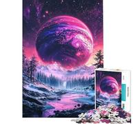 Puzzle da 1000 pezzi "La Valle dei Giganti" per adulti antistress per attività di analisi e logica divertenti da fare a casa (dimensioni 38x52cm)