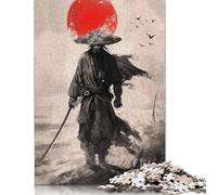 Puzzle da 1000 pezzi "La vendetta dello Shogun" per adulti, difficoltà alta, rafforza i rapporti tra i membri della famiglia, 1000 pezzi (75x50 cm)