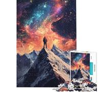 Puzzle da 1000 pezzi La vetta del cosmo per adulti e ragazzi con schema di assemblaggio ideale per l'interazione genitore-figlio per compleanni 38x26cm