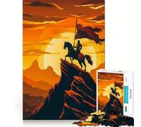 Puzzle da 1000 pezzi "La Via dei Re" per adolescenti, gioco di allenamento mentale, gioco di gruppo, taglio di precisione, regalo per le festività 38x26cm
