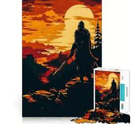 Puzzle da 1000 pezzi "La Via dei Re" per adulti, gioco di puzzle rilassante e divertente, taglio di alta qualità, regalo di compleanno 50x75cm