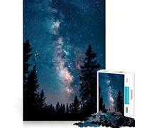 Puzzle da 1000 pezzi "La Via Lattea" per ragazzi, gioco intelligente e rilassante, con schema di assemblaggio, ideale per la lista dei desideri di Babbo Natale 38x52cm