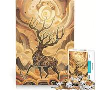 Puzzle da 1000 pezzi "L'abbraccio dell'alba", giocattolo fai-da-te, sfida impegnativa, con pezzi di forma casuale completamente ad incastro 38x52cm