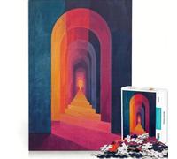 Puzzle da 1000 pezzi L'abbraccio dell'alba, gioco educativo, decorazione perfetta, compleanno e Natale 38x52cm