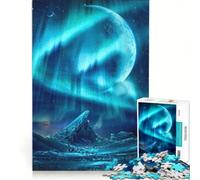 Puzzle da 1000 pezzi L'abbraccio di Frozen, gioco interattivo, allena la mente e la manualità, compleanno e Natale 50x75cm