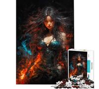 Puzzle da 1000 pezzi "L'Abisso Bioluminescente" per adulti gioco rilassante analisi e logica ideale come regalo per tutta la famiglia (dimensioni 50x75cm)