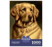 Puzzle Da 1000 Pezzi Labrador Retriever Puzzle Per Adulti Giocattolo Antistress Decorazione Perfetta Regali Unici Per Compleanno E Natale 70x50cm/1000pcs
