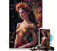 Puzzle da 1000 pezzi "L'addio dell'autunno" La discesa di Persefone Taglio preciso Rompicapo Regalo per il tempo libero Divertimento Decorazione natalizia da parete (50x75cm)