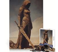 Puzzle da 1000 pezzi "Lama dell'Oblio" per adolescenti, ideale per rievocare il potere, creare un'atmosfera accogliente e rilassante, con incastri perfetti Regalo delizioso (38x52cm)