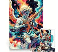 Puzzle da 1000 pezzi "L'angelo della guerra" per adolescenti, gioco di logica e abilità, antistress, taglio preciso, regalo perfetto 38x26cm