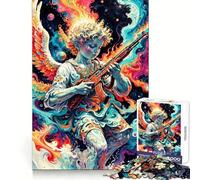 Puzzle da 1000 pezzi "L'angelo della guerra" per adolescenti, gioco di logica e abilità, antistress, taglio preciso, regalo perfetto 38x26cm