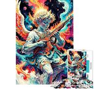 Puzzle da 1000 pezzi "L'angelo della guerra" per ragazzi Assemblaggio del puzzle allena la mente e la manualità Regalo per amici e familiari 38x26cm