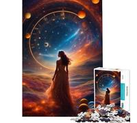 Puzzle da 1000 pezzi "L'Angelo" - Difficile e stimolante migliora la memoria decorazione per la casa giocattolo per ragazzi dai 14 anni in su (38x52cm)