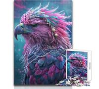 Puzzle da 1000 pezzi "L'aquila incantata", gioco divertente per lo sviluppo cognitivo, regalo speciale per una celebrazione premurosa, dimensioni 50x75cm