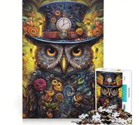 Puzzle da 1000 pezzi "L'automa alato" gioco rompicapo decorazione per la casa con pezzi di forma casuale completamente ad incastro 50x75cm