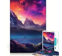 Puzzle da 1000 pezzi "Le Cime del Cosmo" per adolescenti stimola la memoria, crea un'atmosfera rilassante, assembla un gioco divertente e regala un'esperienza unica (50x75cm)