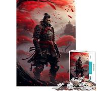 Puzzle da 1000 pezzi leggendario cacciatore samurai Attività divertenti da fare a casa gara di velocità manuale gioco educativo per ragazzi dai 14 anni in su (38x26cm)