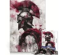 Puzzle da 1000 pezzi "Legione dei guerrieri romani" per ragazzi, gioco di puzzle stimolante per il relax, design chiaro, regalo per le festività (50x75cm)