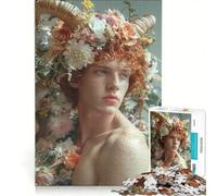 Puzzle da 1000 pezzi "L'eleganza della natura", gioco interattivo, allena la mente e la manualità, con pezzi a incastro di forma casuale 50x75cm