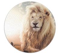 Puzzle da 1000 pezzi "L'enorme leone bianco", gioco interattivo in cartone per famiglie, regalo creativo con grafica colorata (dimensioni 67,5x67,5 cm)