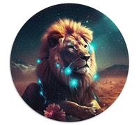 Puzzle da 1000 pezzi "Leone su Marte" per adulti, attività di unione familiare, regalo per la casa, gioco di ruolo per famiglie (67,5x67,5cm)