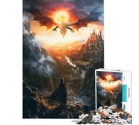 Puzzle da 1000 pezzi "L'eredità del drago" difficile e stimolante con elementi di analisi e logica Gioco educativo adatto a persone dai 14 anni in su 38x26cm