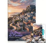 Puzzle da 1000 pezzi Les Bons De Provence, gioco educativo, decorazione perfetta, compleanno e Natale 50x75cm