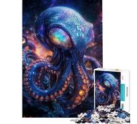 Puzzle da 1000 pezzi "Leviatano etereo" - Attività divertenti da fare in casa ma anche un gioco impossibile e divertente per ragazzi dai 14 anni in su (50x75cm)