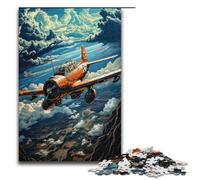 Puzzle da 1000 pezzi "Librarsi nei cieli" puzzle in legno per bambini interazione tra genitori e figli 1000 pezzi (75x50 cm)