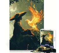 Puzzle da 1000 pezzi "L'incontro infuocato" per adolescenti, gioco intelligente per il relax, assemblaggio di modelli, lista dei desideri di Babbo Natale 38x26cm