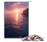 Puzzle da 1000 pezzi Livello del mare all'alba Puzzle in legno per bambini Interazione tra genitori e figli 1000 pezzi (75x50 cm)
