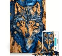 Puzzle da 1000 pezzi "Lo Spirito del Bosco" per adolescenti, gioco di logica e stimolazione mentale, passatempo rilassante, taglio preciso, regalo delizioso 38x26cm