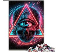 Puzzle da 1000 pezzi "L'occhio della Provvidenza", dimensioni 26x38cm, sfida per la mente, regalo perfetto per adolescenti e arredamento per la casa