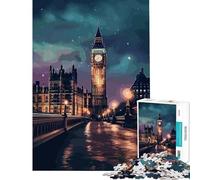 Puzzle da 1000 pezzi "Londra in una giornata tempestosa" - Gioco avvincente per coltivare la pazienza - Gioco divertente - Decorazione perfetta - Regalo di compleanno (Dimensioni 38x52cm)
