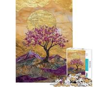 Puzzle da 1000 pezzi "L'ora d'oro" per adolescenti difficile ogni pezzo è unico giocattolo educativo 38x26cm