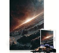 Puzzle da 1000 pezzi "L'orizzonte degli asteroidi" per ragazzi, gioco di logica e stimolazione mentale, passatempo rilassante, taglio preciso, regalo perfetto 38x52cm