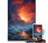 Puzzle da 1000 pezzi "L'ultimo iceberg" per adolescenti, gioco di logica e allenamento mentale, evasione rilassante, arte e assemblaggio, regalo premuroso 38x26cm