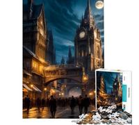 Puzzle da 1000 pezzi - Luna Antica Difficile e stimolante ma divertente e umoristico Gioco impossibile per ragazzi dai 14 anni in su (38x52cm)