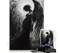 Puzzle da 1000 pezzi "Lutto velato" per adolescenti, benessere mentale, relax e svago, bordi affilati, regalo sentito (38x26cm)