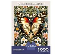 Puzzle Da 1000 Pezzi Madame Butterfly Puzzle Per Adulti Gioco Pratico Sfida Difficile Interazione Genitore-figlio 38x26cm/1000pcs