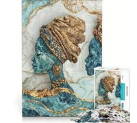 Puzzle da 1000 pezzi "Maestose regine africane" - Arte afrocentrica che celebra la bellezza e il patrimonio nero gioco rompicapo rilassante per la mente ideale come regalo per tutta la famiglia