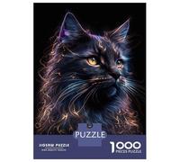 Puzzle Da 1000 Pezzi Magical Cat 1 Puzzle Per Adulti Gioco Pratico Sfida Difficile Interazione Genitore-figlio 70x50cm/1000pcs