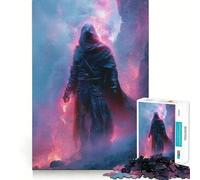 Puzzle da 1000 pezzi "Mago Mistico" per adulti e ragazzi, rompicapo rilassante, attività artistica da assemblare, regalo premuroso (50x75cm)