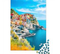 Puzzle Da 1000 Pezzi - Manarola, Cinque Terre, Italy Puzzle Gioco Rompicapo Decorazione Da Parete Offerta Come Regalo Per Tutta La Famiglia 70x50cm/1000pcs