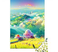 Puzzle da 1000 pezzi "Mattinata" per adulti e adolescenti, puzzle in legno, gioco educativo, sfida, giocattolo, regali di compleanno, 1000 pezzi (75x50 cm)