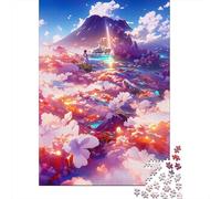 Puzzle da 1000 pezzi "Mattinata" per adulti e adolescenti, puzzle in legno, regali per la vigilia di Natale, 1000 pezzi (75x50 cm)