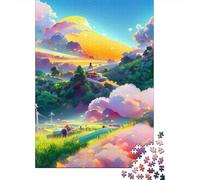 Puzzle da 1000 pezzi "Mattinata" per adulti, puzzle per adulti, regalo di Halloween dai 14 anni in su, 1000 pezzi (38x26 cm)