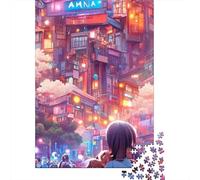 Puzzle da 1000 pezzi "Mattinata" per adulti, regalo di Halloween, puzzle per adulti, decorazioni e regali unici per la casa, 1000 pezzi (75x50 cm)